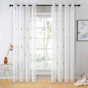 Sheer Curtains Panel, Calabria