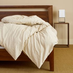 BedVoyage Melange viscose from Bamboo Cotton Quilted Coverlet - Queen - Sand