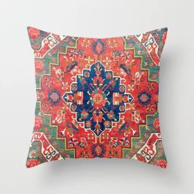 Ethnic Minimalist Style Sofa Cushion (Option: BZ3015 3-45x45cm)