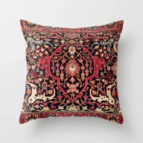 Ethnic Minimalist Style Sofa Cushion (Option: BZ3015 5-45x45cm)